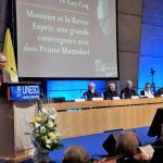 Le prof. Guy Coq à l'UNESCO © Mission du Saint-Siège