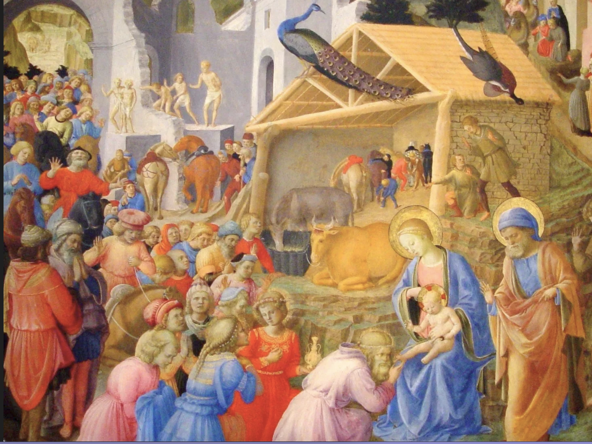 Bienheureux Fra Angelico, l'Adoration des Mages @ DR