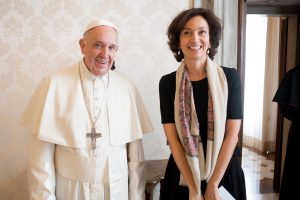 Audrey Azoulay, directrice générale de l'UNESCO © Vatican Media