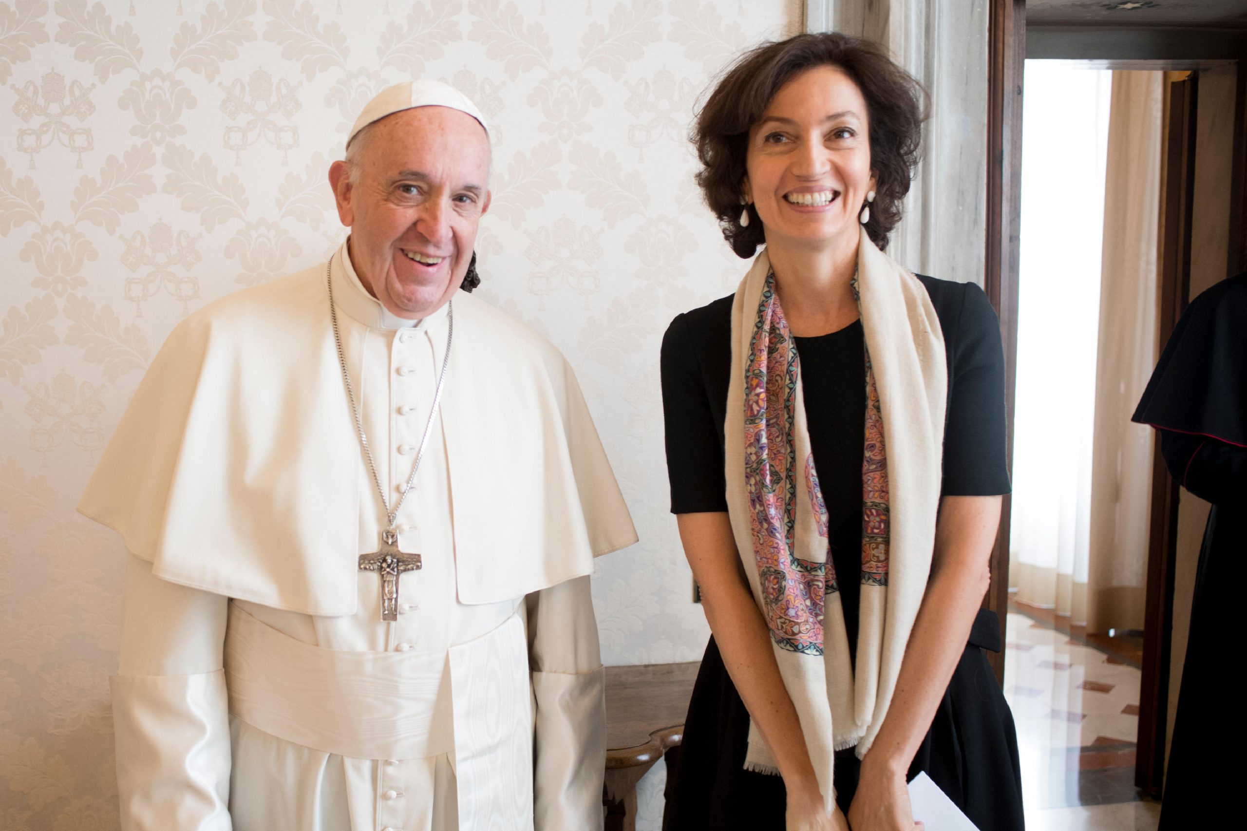 Audrey Azoulay, directrice générale de l'UNESCO © Vatican Media