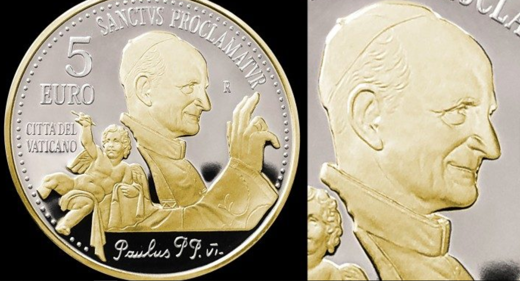 Pièce de monnaie Paul VI © Vatican News