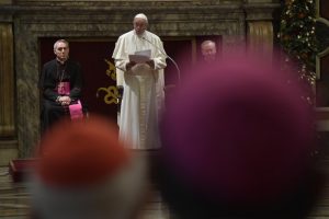 Voeux à la Curie romaine 2018 © Vatican Media