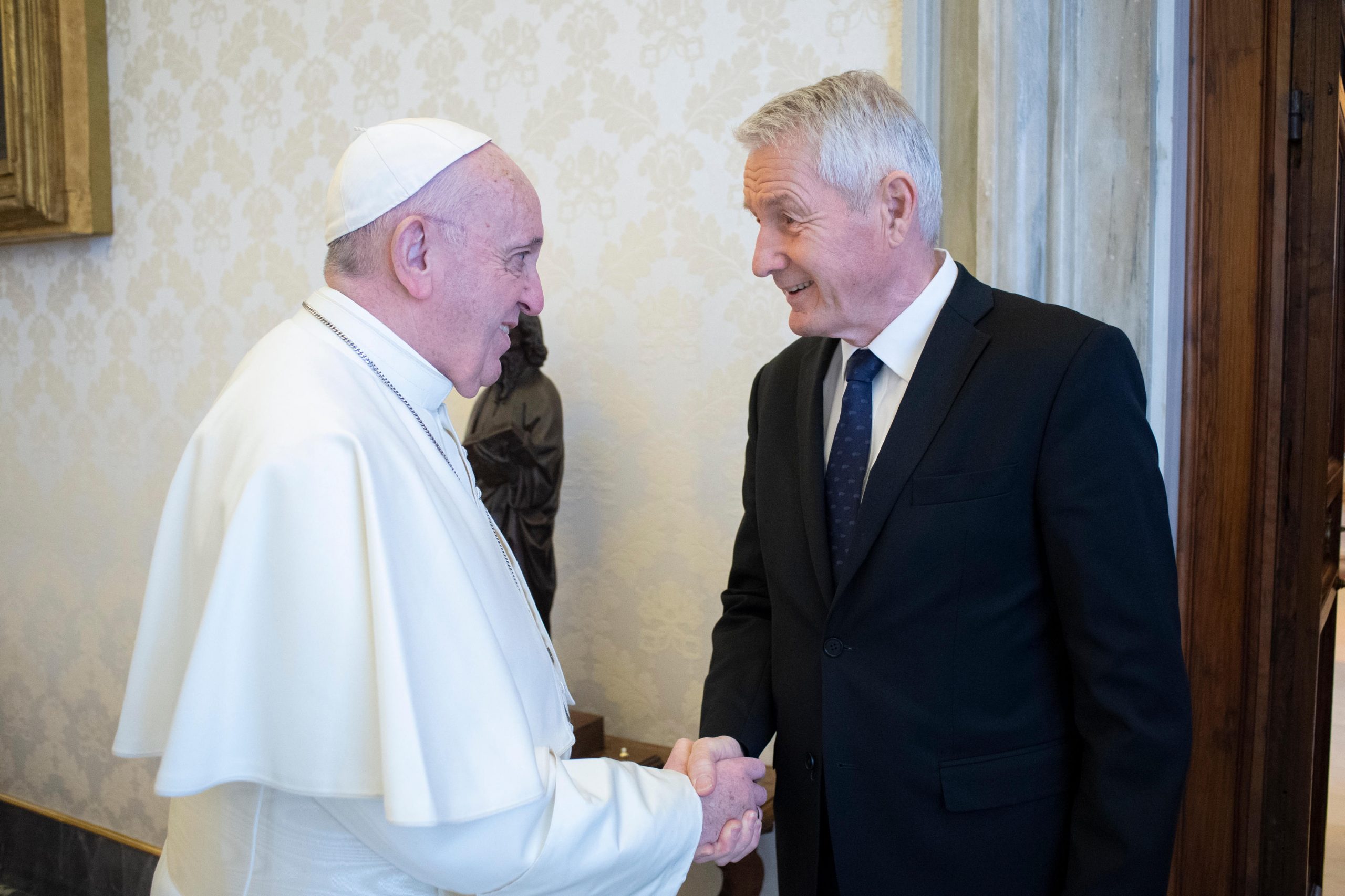 Secrétaire général du Conseil de l'Europe Thorbjørn Jagland © Vatican Media