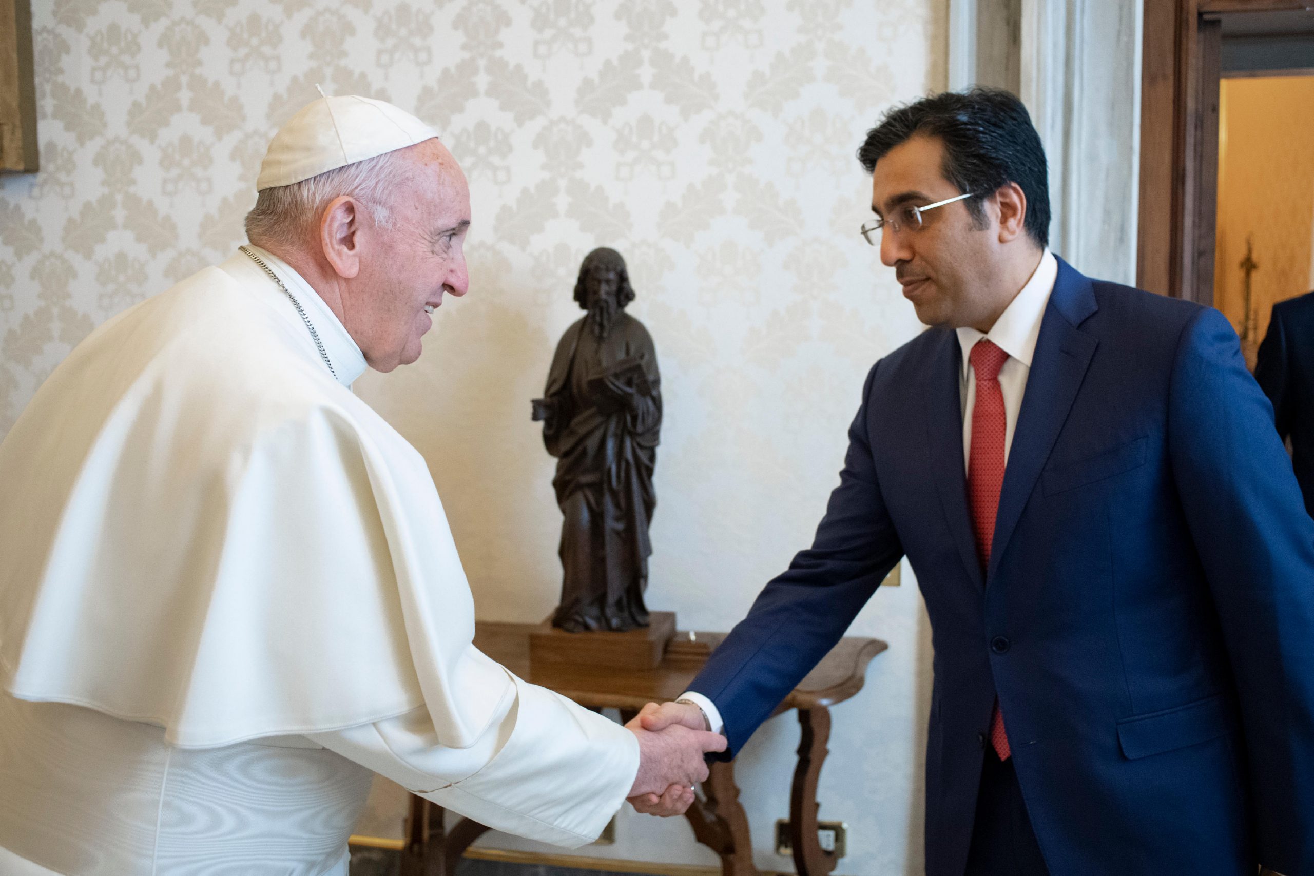 Ali Bin Smaikh Al Marri, président du NHRC, Qatar © Vatican Media