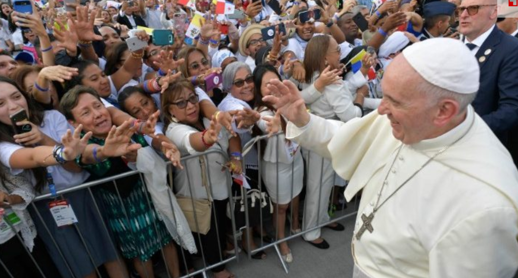 Arrivée au Panama © Vatican News