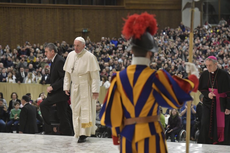 Audience générale du 2 janvier 2019 © Vatican Media