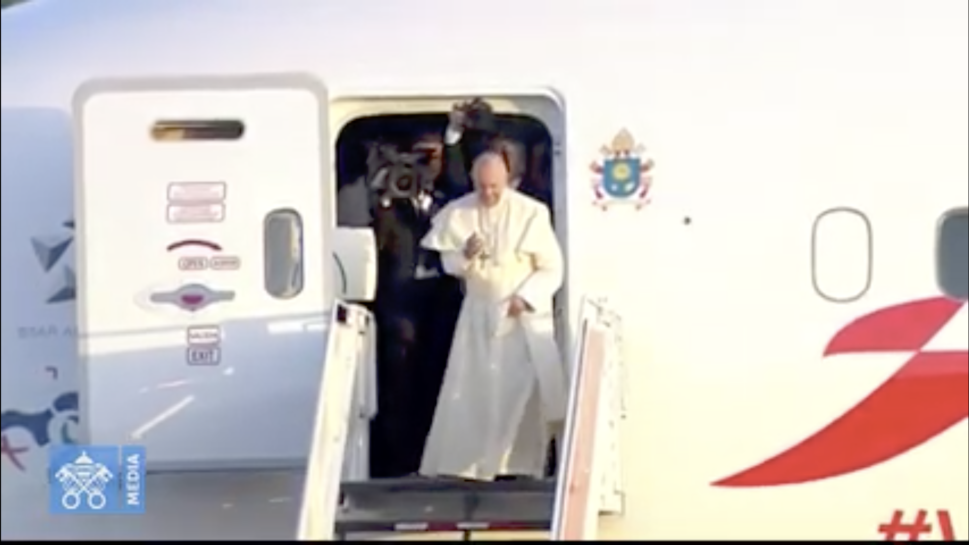 Aéroport de Panama, 27/01/2019 @ Vatican Media