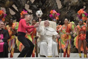 Cirque de Cuba, audience du 2 janvier 2018 © Vatican Media