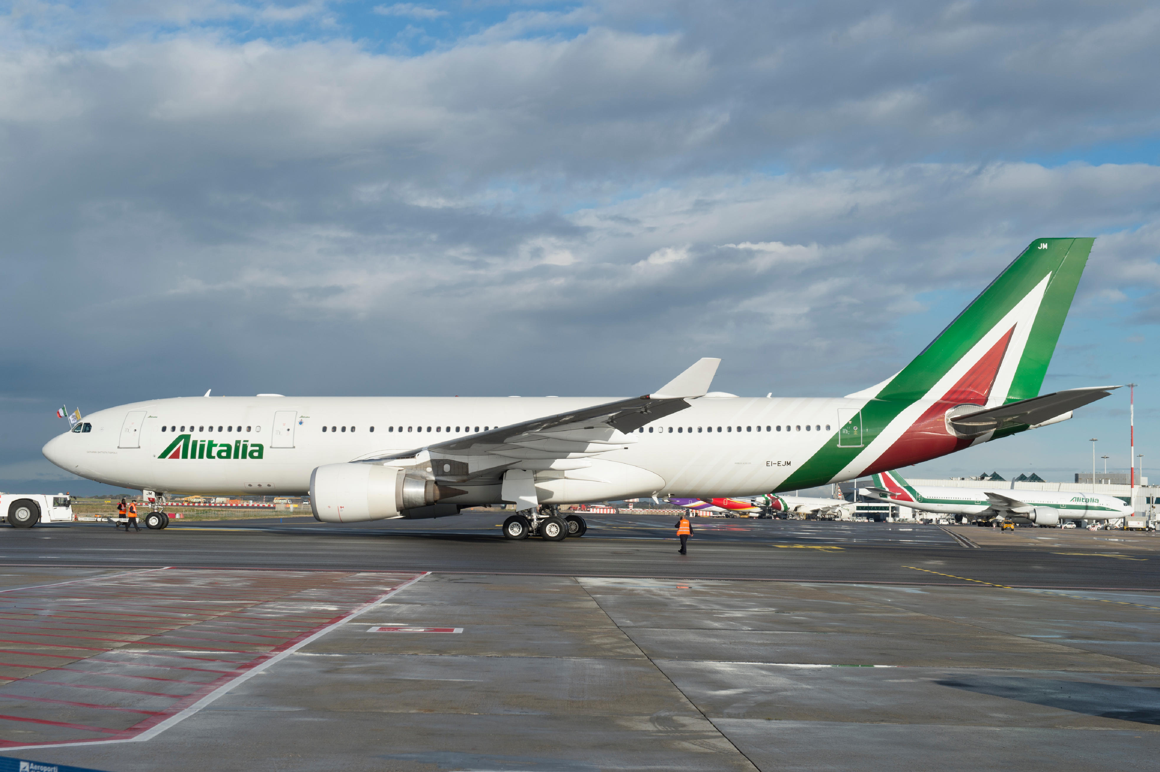 Vol avion de Rome au Panama pour les JMJ © Vatican News