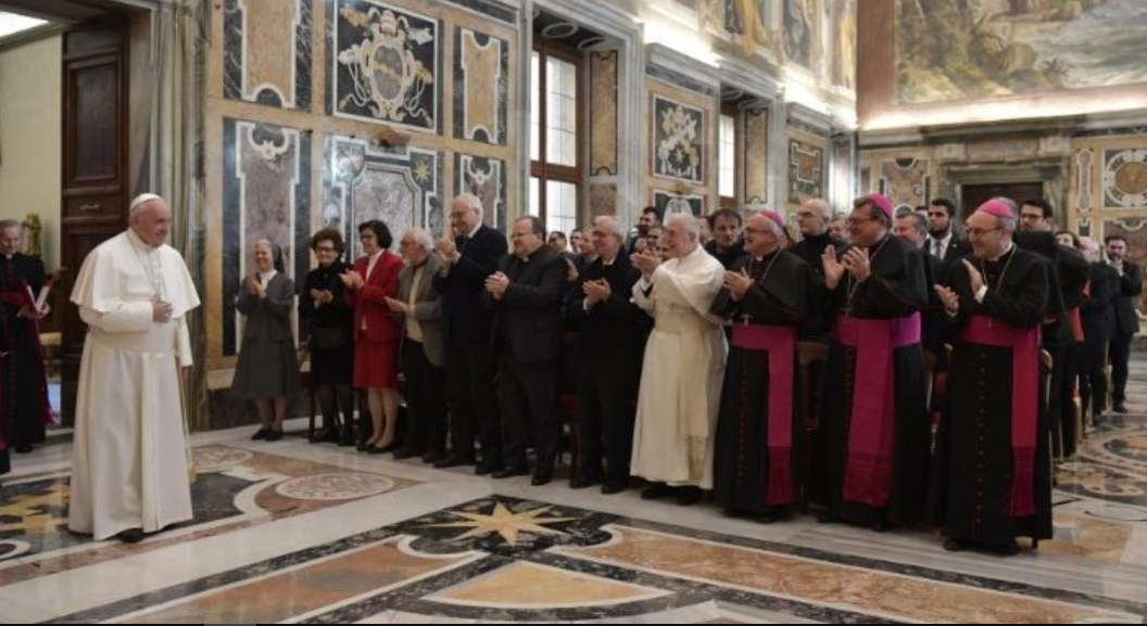 Historiens de l'Eglise, 12 janvier 2019 © Vatican Media