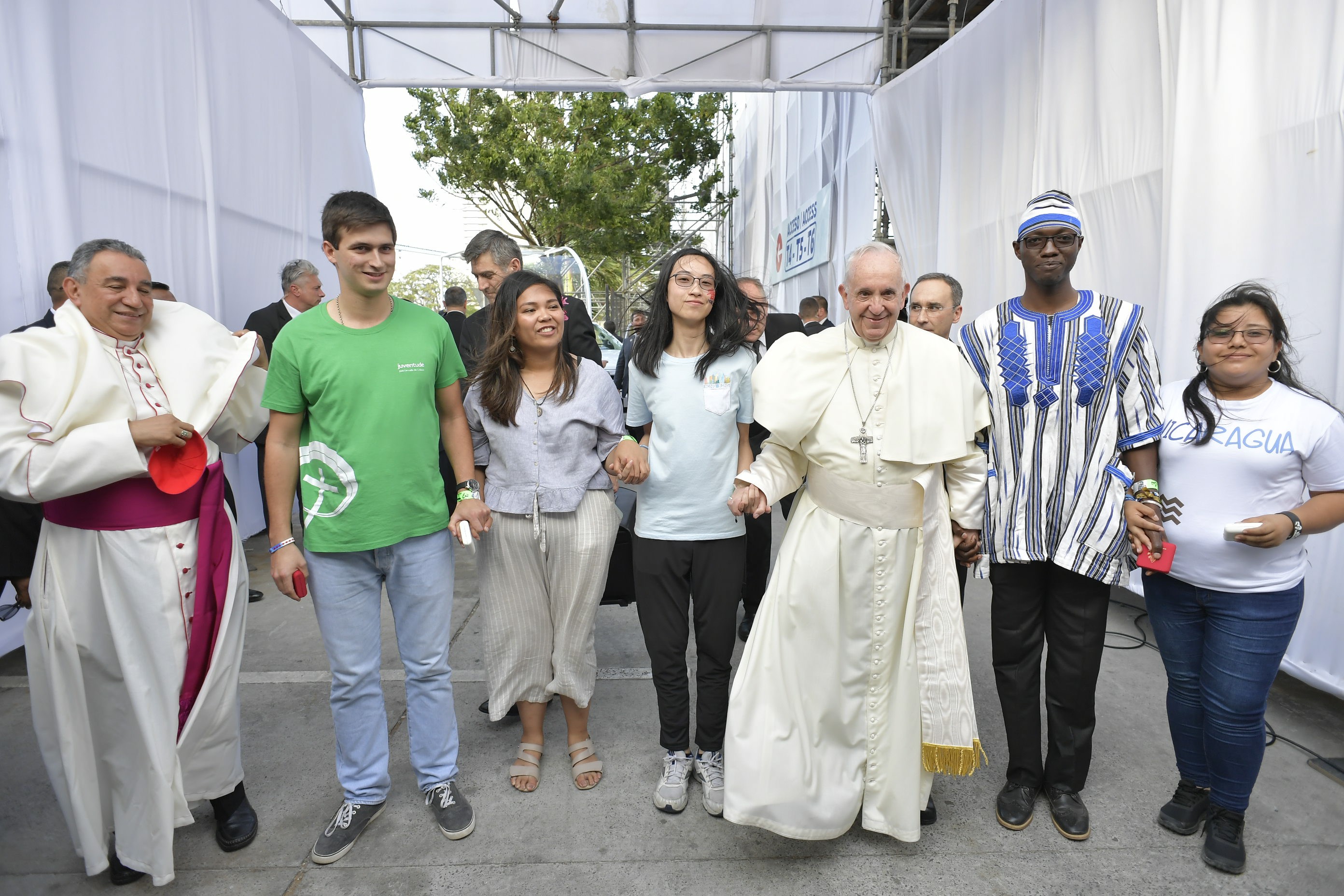 Ouverture de la JMJ de Panama © Vatican Media