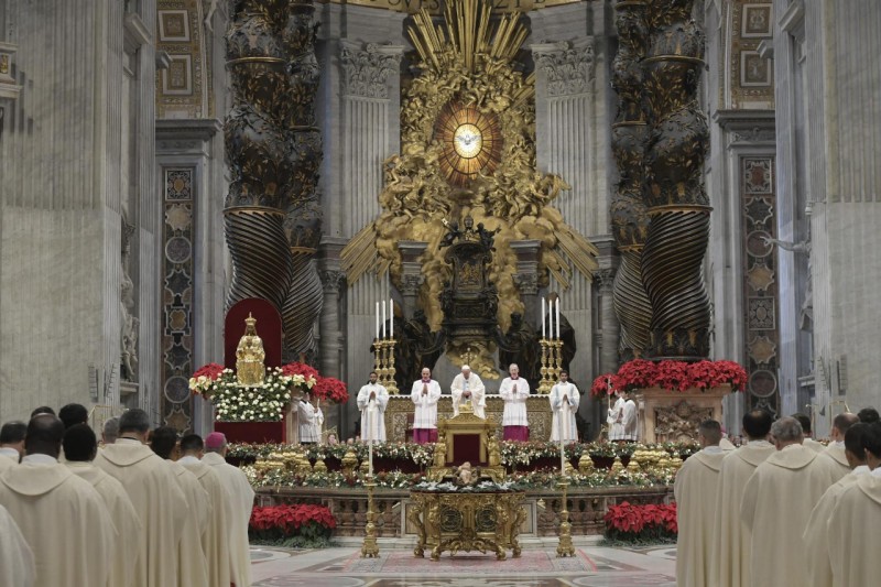 Messe du 1er janvier 2019 © Vatican Media