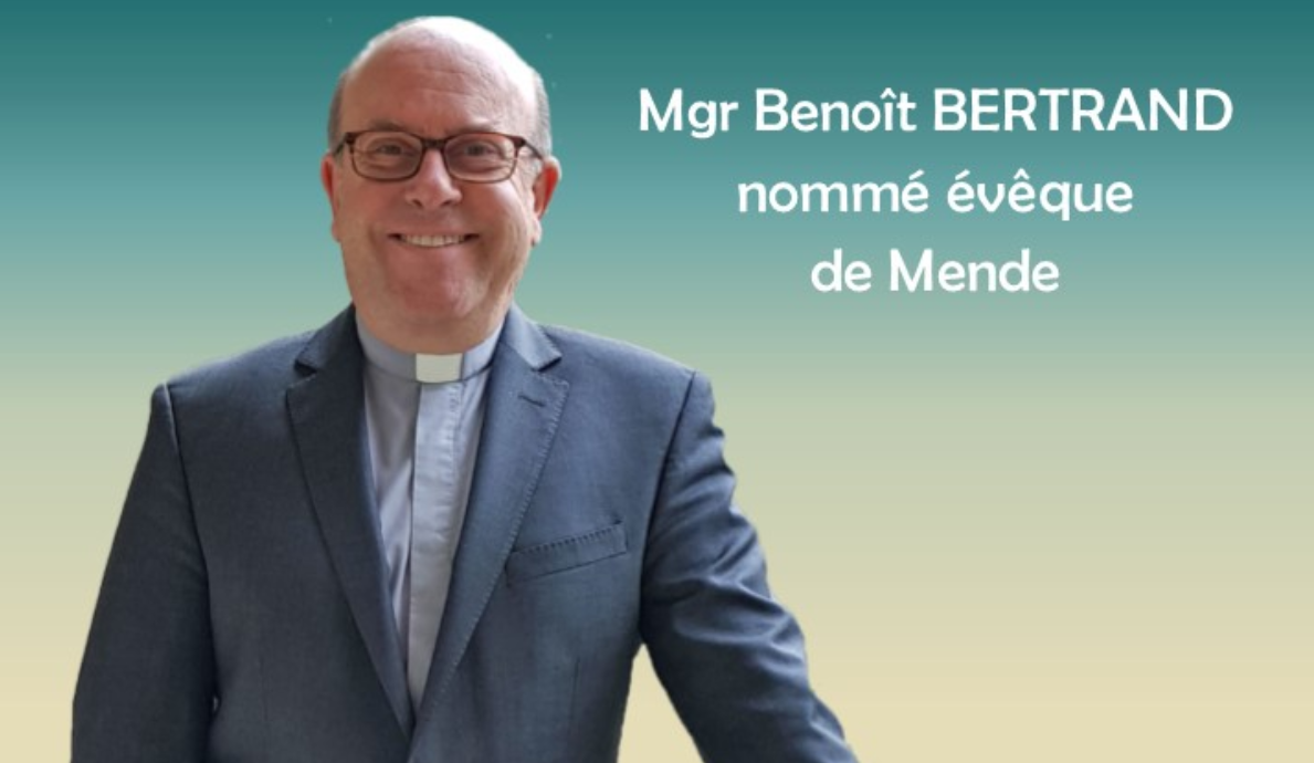 Mgr Benoît Bertrand © diocese-mende.fr
