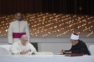Déclaration d'Abou Dhabi sur la fraternité humaine © Vatican Media