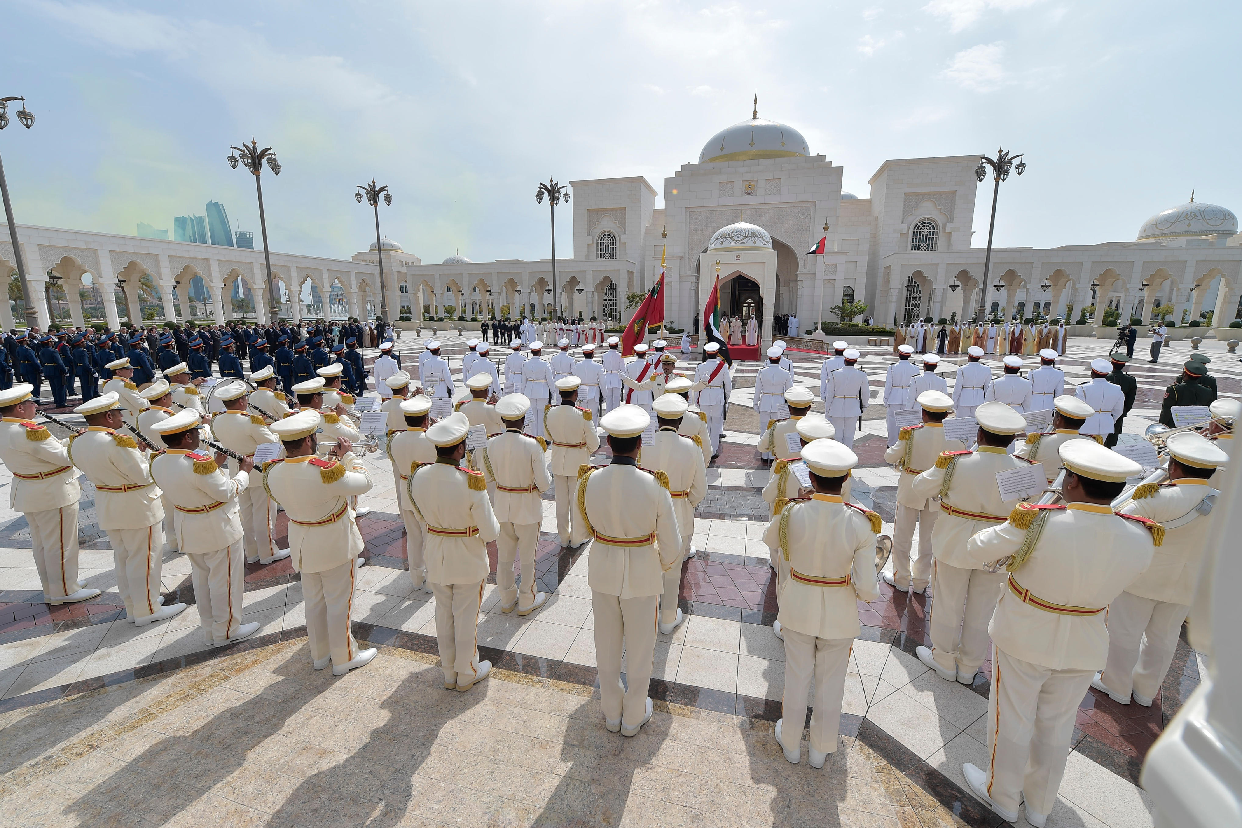 Palais présidentiel d'Abou Dhabi, Emirats arabes unis © Vatican Media