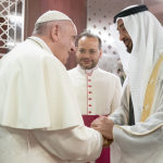 Arrivée à Abou Dhabi © Vatican Media