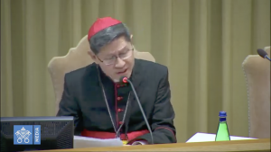 Card. Luis Antonio Tagle © capture de Zenit / Vatican Media