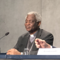 Card. Peter Turkson Message de carême 2019 @ Vatican Media
