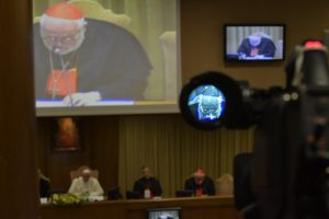Cardinal Marx, rencontre sur la protection des mineurs, 23 février 2019 © Vatican Media