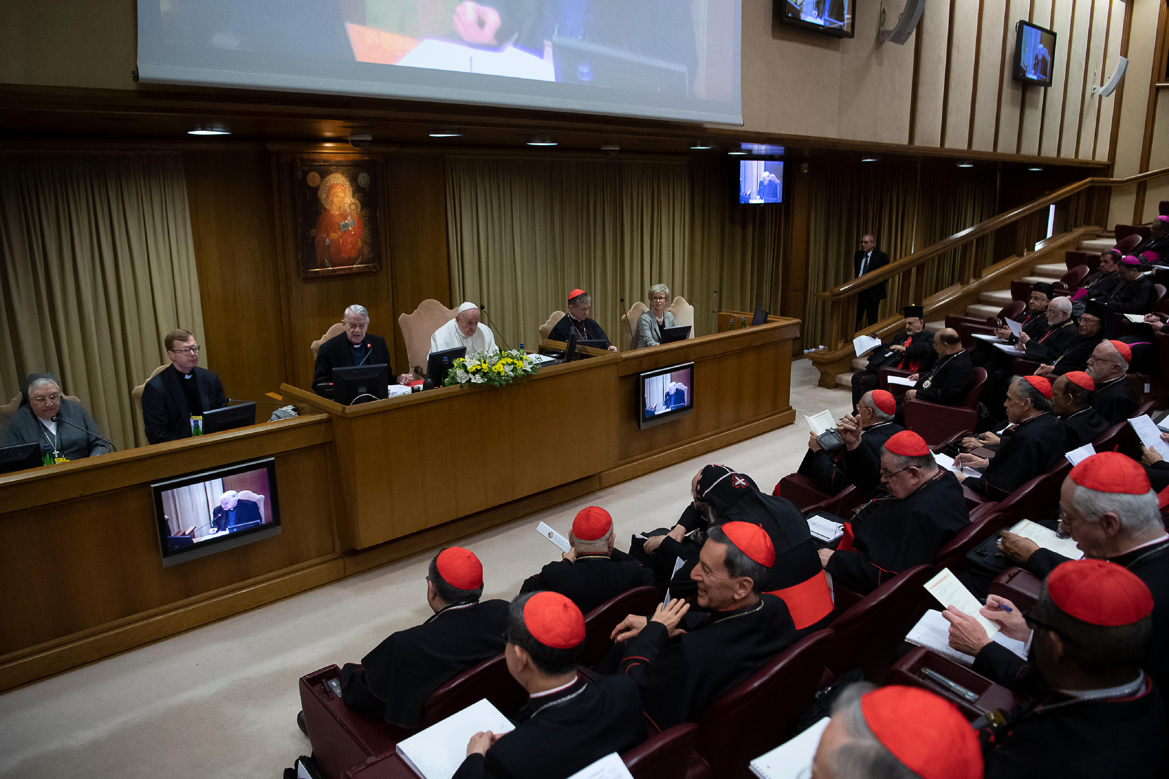 Rencontre sur la protection des mineurs, 22 février 2019 © Vatican Media