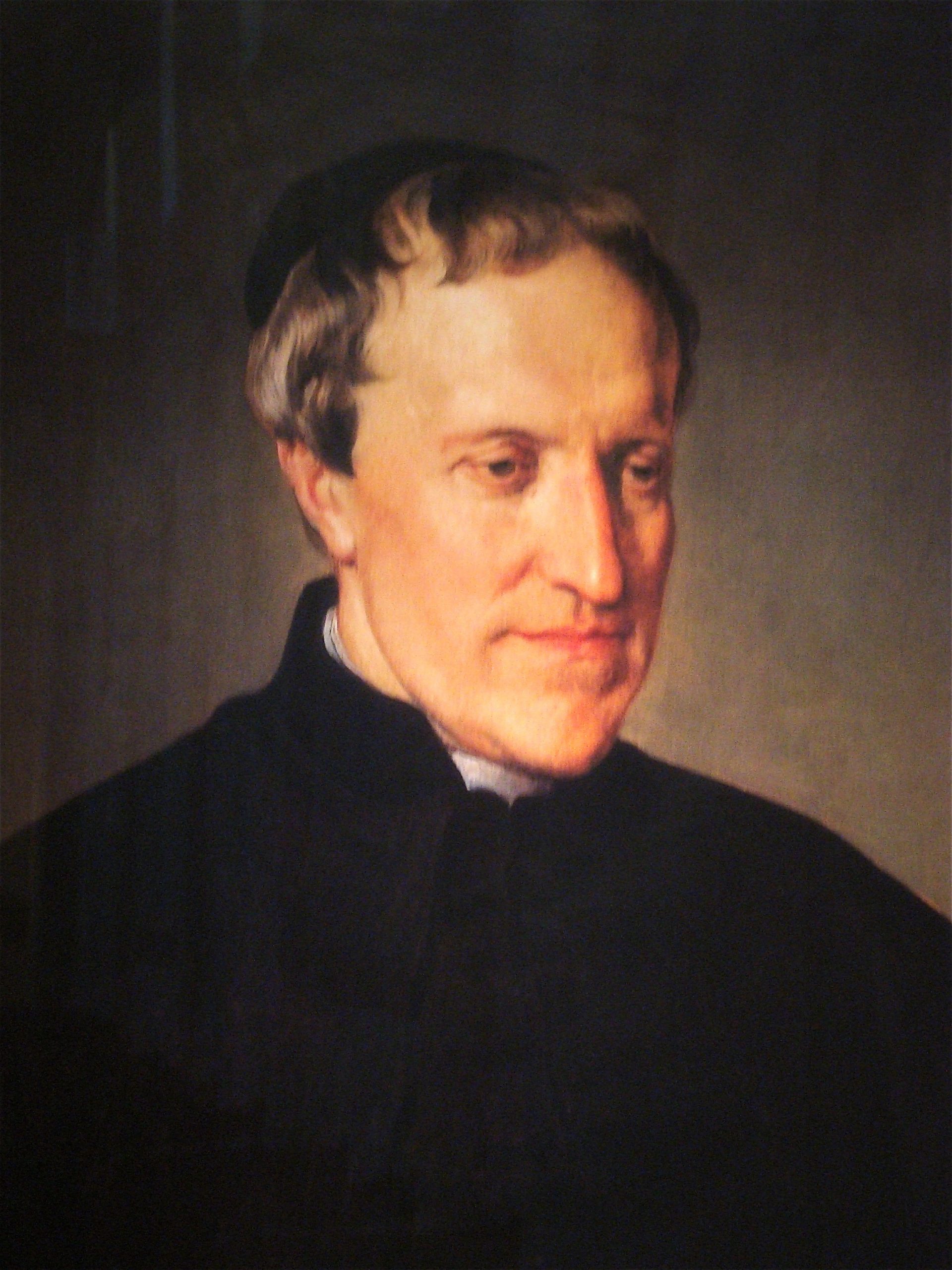 Antonio Rosmini par Francesco Hayez (1791-1882) pinacothèque de Brera @ Domaine public