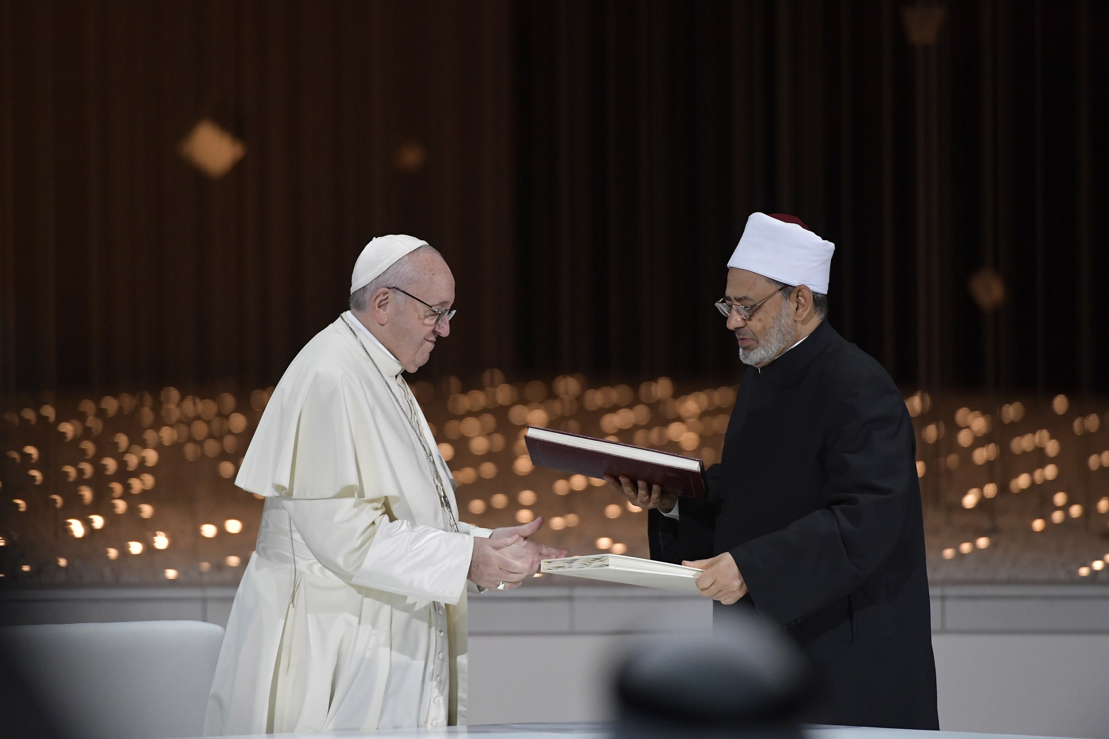 Déclaration d'Abou Dhabi sur la fraternité humaine © Vatican Media