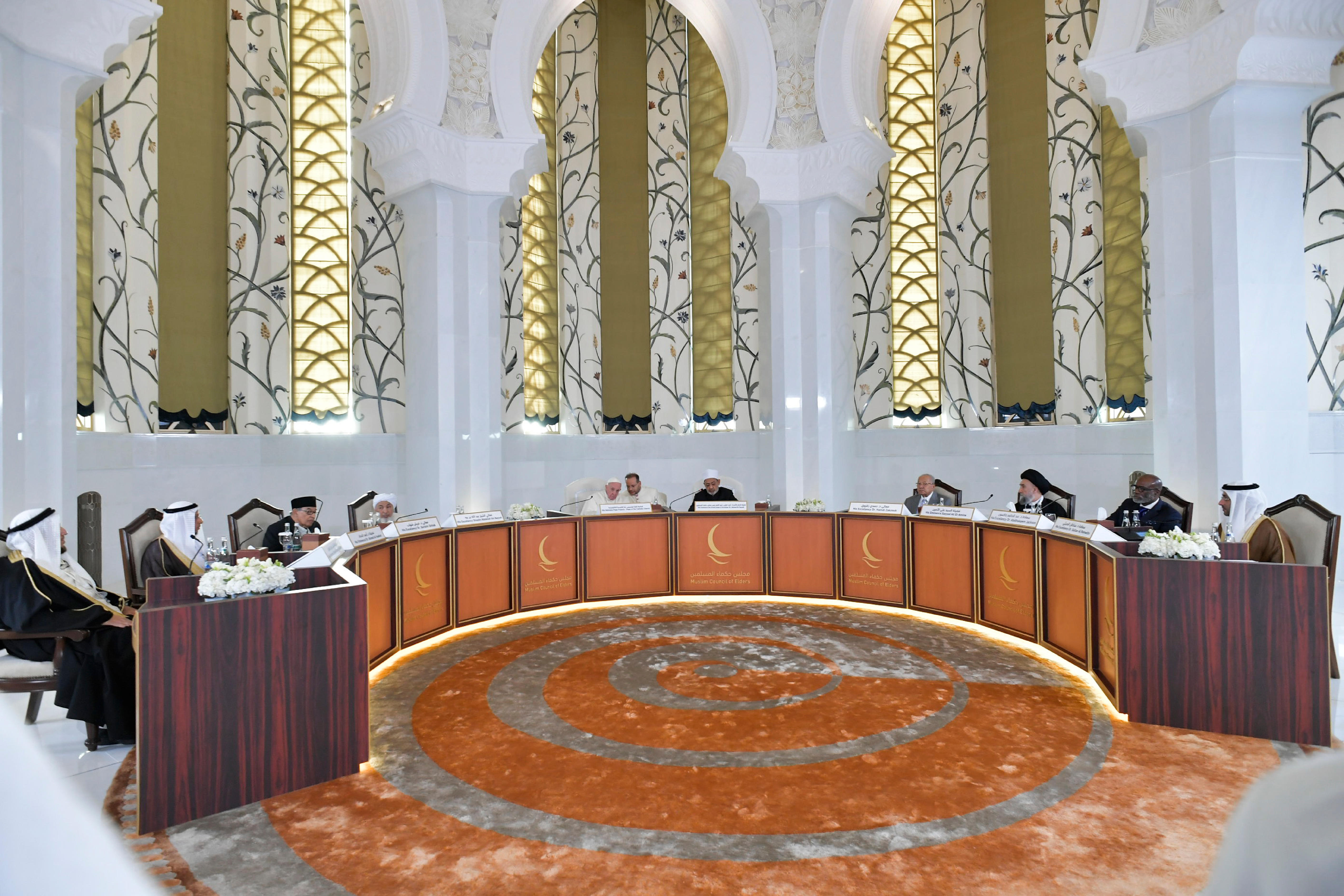 Muslim Council of Elders, Abou Dhabi © Vatican Media