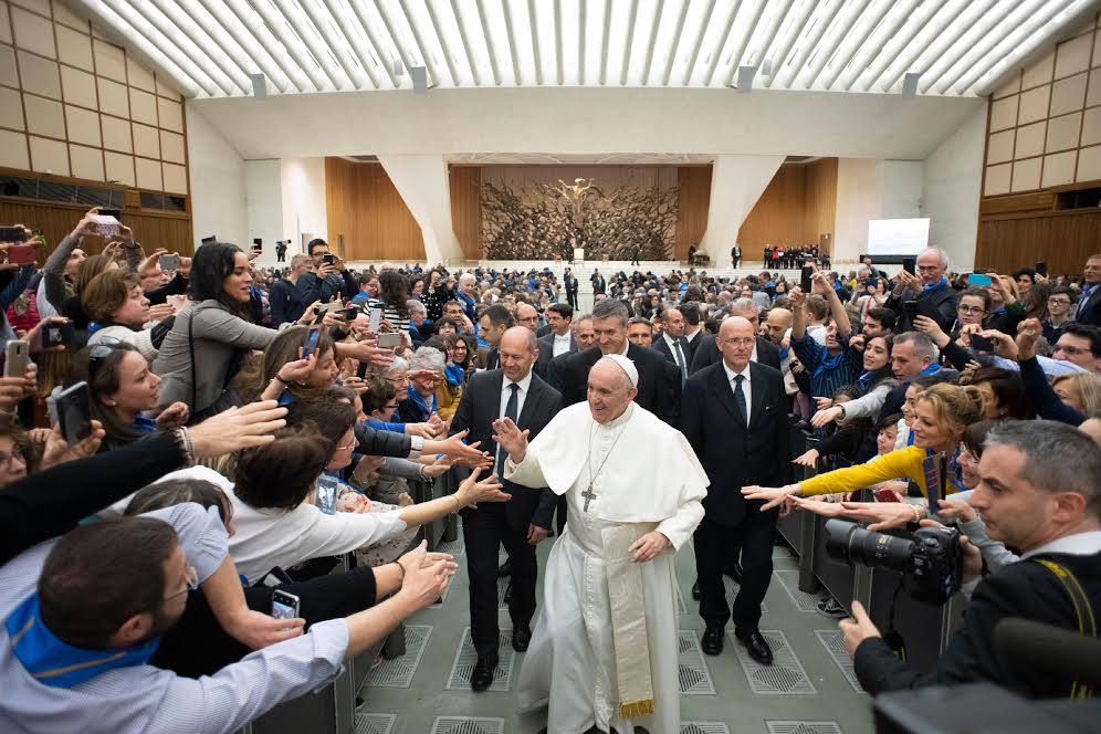 Confédération des coopératives sociales italiennes © Vatican Media