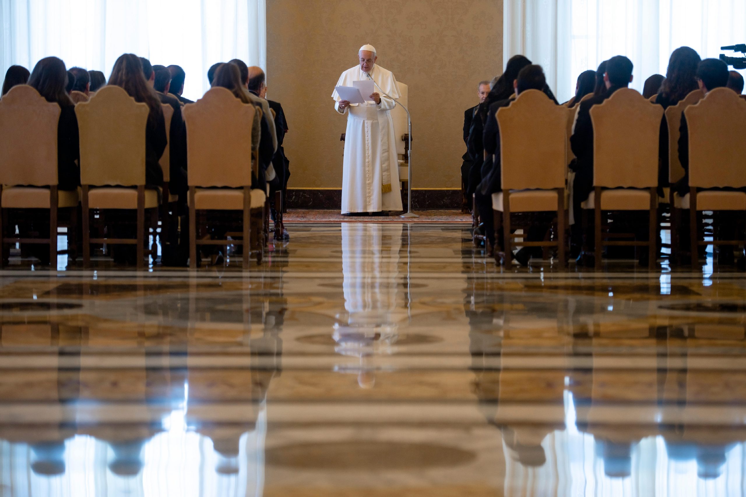 Jeunes d'Amérique latine © Vatican Media