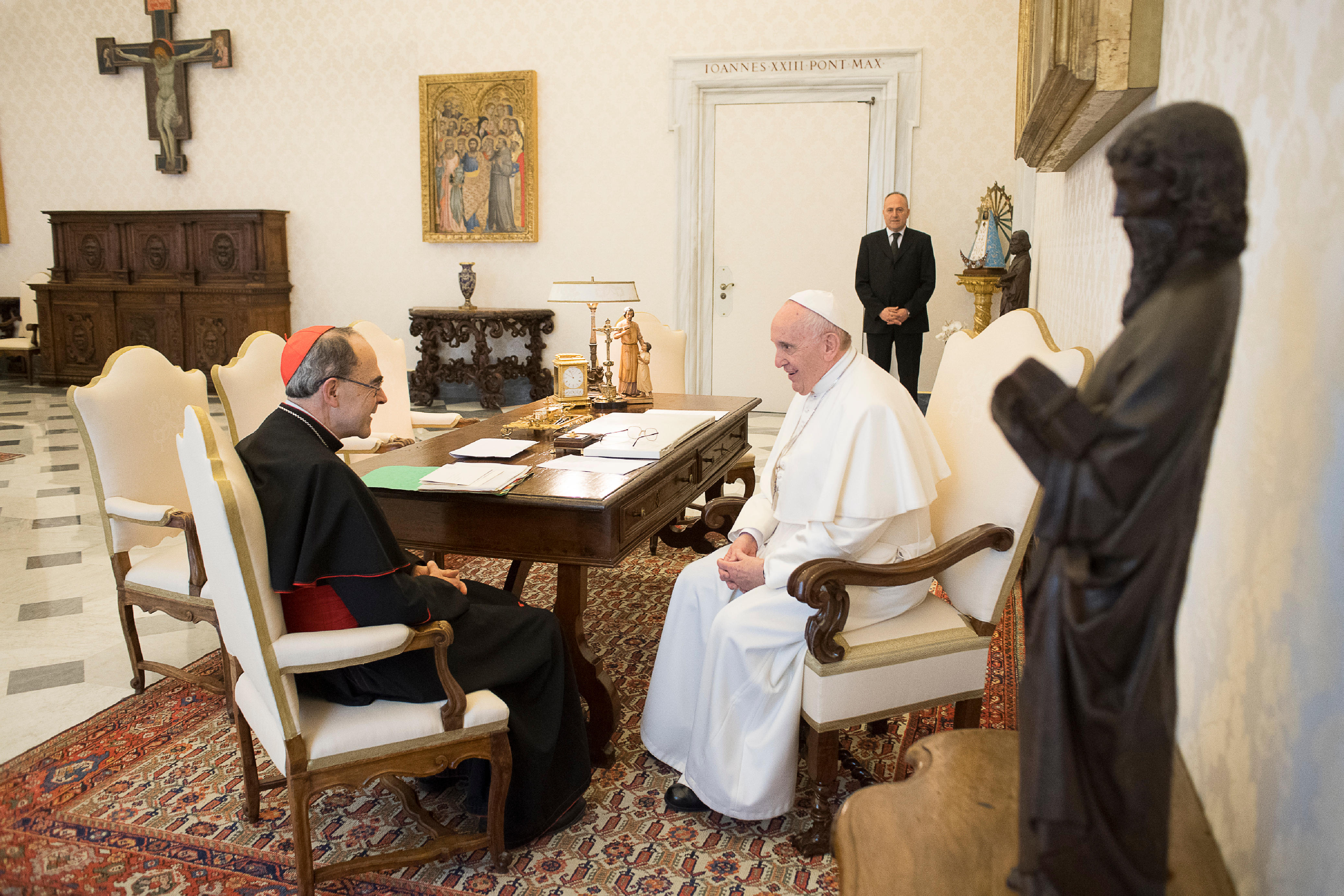 Cardinal Barbarin, 18 mars 2019 © Vatican Media
