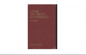 Code de Droit canonique © capture/Anita Sanchez