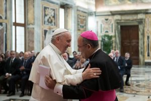 Audience aux Archives secrètes du Vatican © Vatican Media
