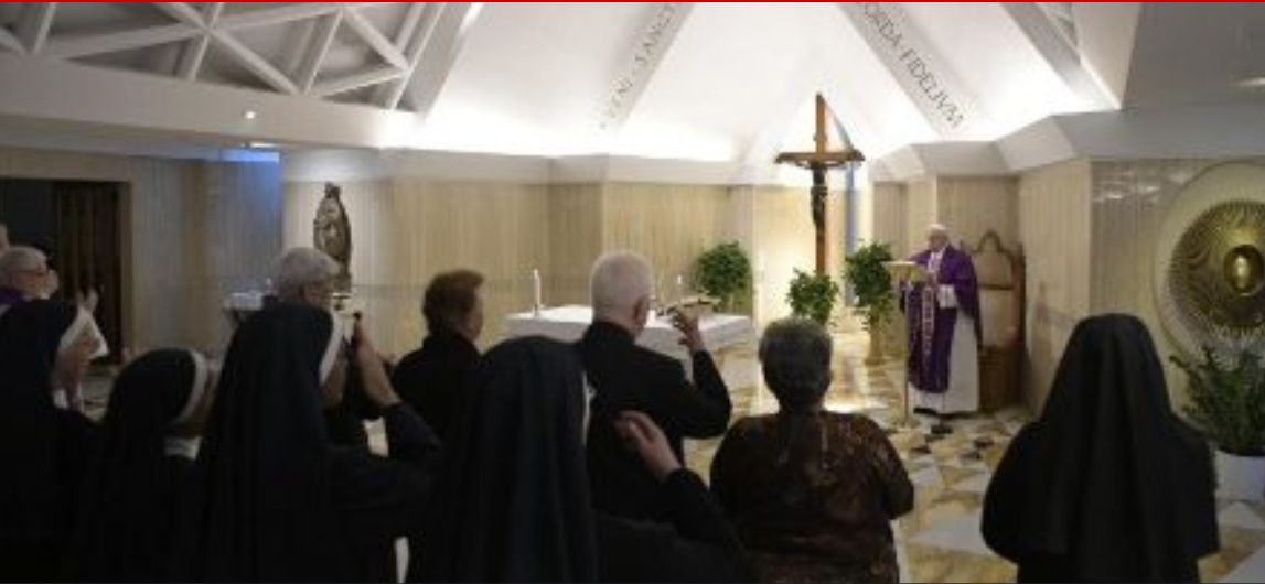 Messe du 18 mars 2019 à Ste Marthe © Vatican News
