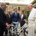 Fédération cycliste italienne © Vatican Media