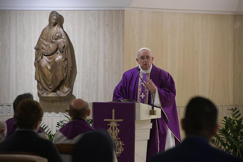 Sainte-Marthe, 4 avril 2019 © Vatican Media