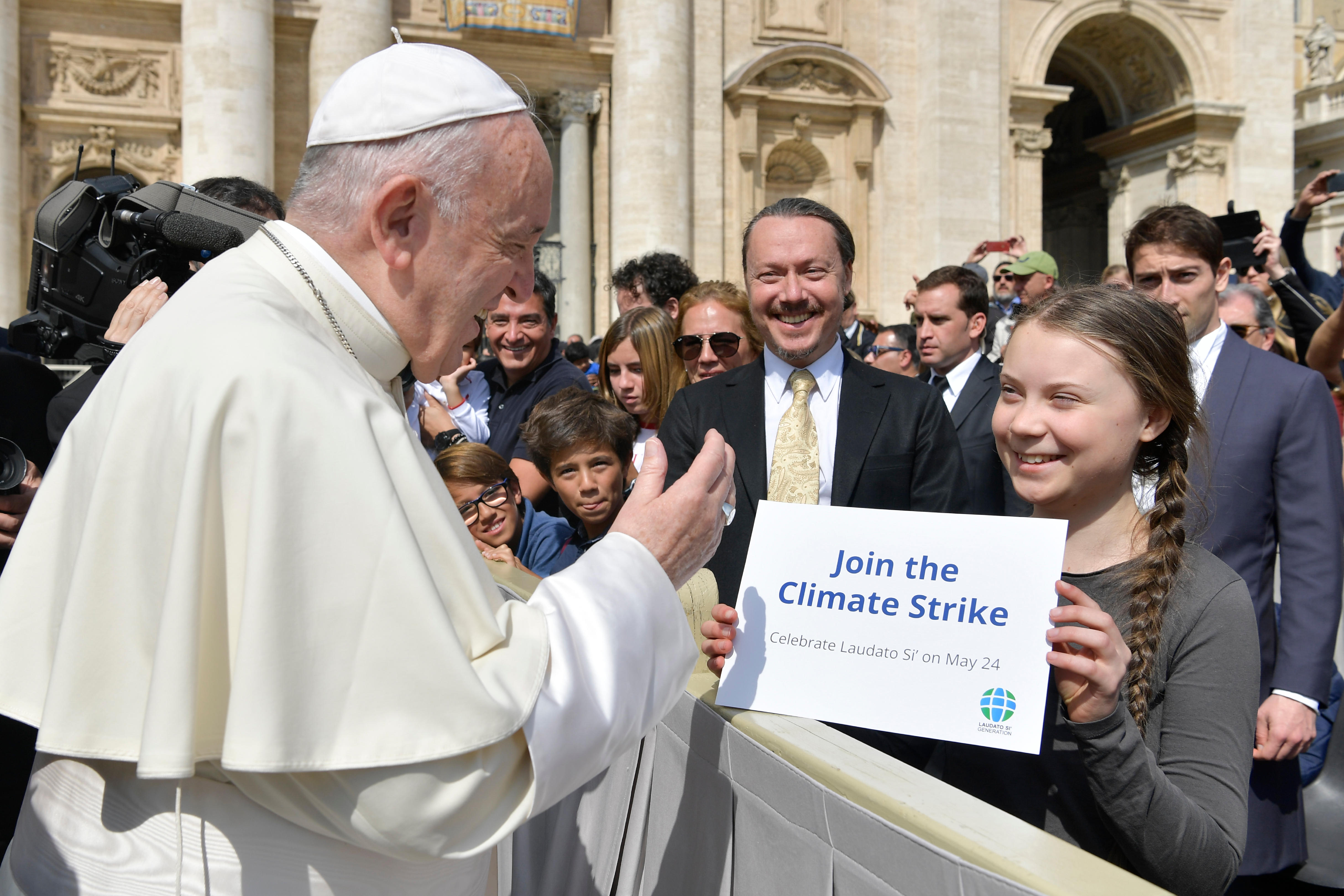 Greta Thunberg © Vatican Media