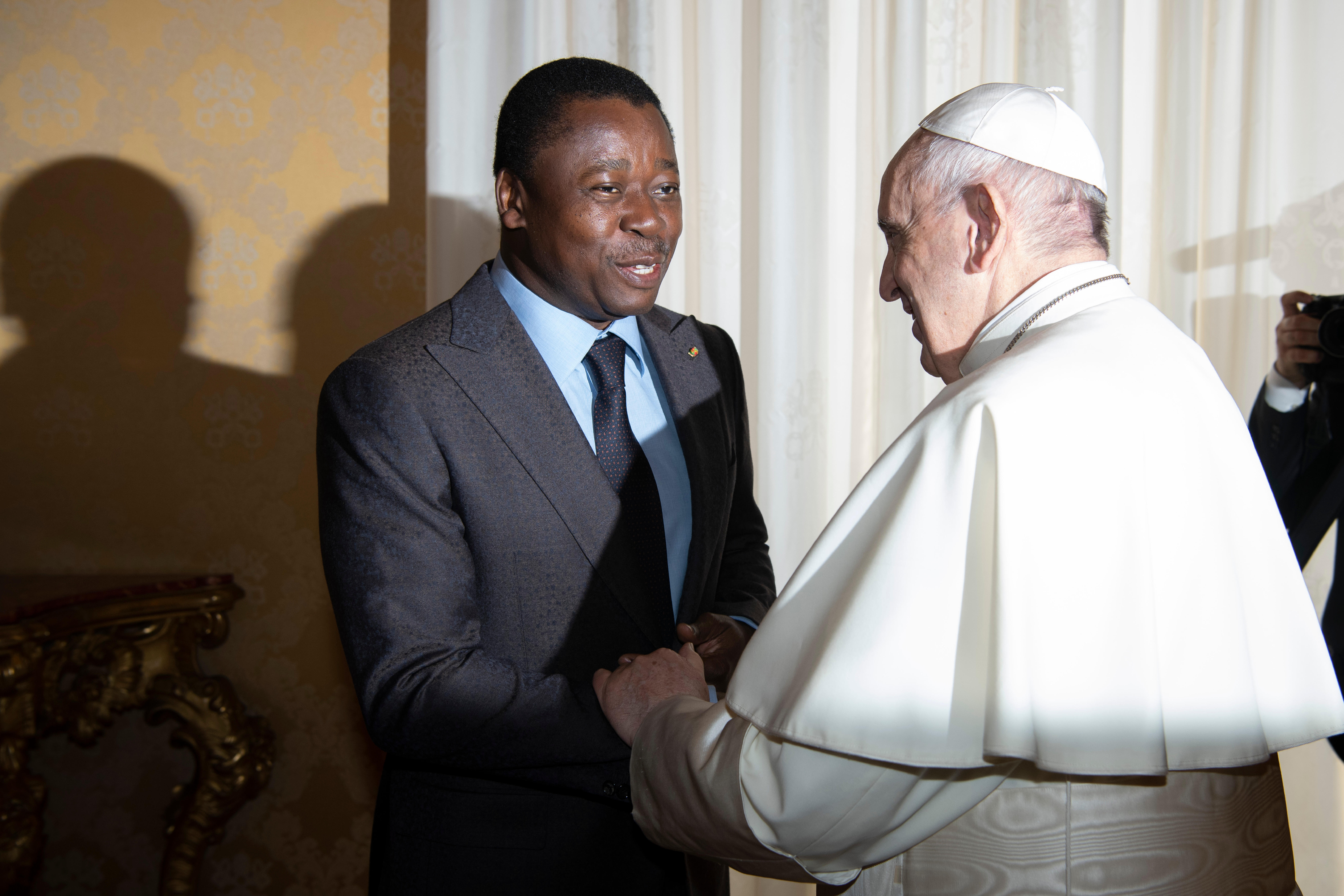 Faure Essozimna Gnassingbé, président du Togo © Vatican Media