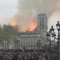 Incendie de Notre-Dame de Paris, capture @France2