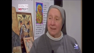 Soeur Eugenia Bonetti, capture @ Telepace