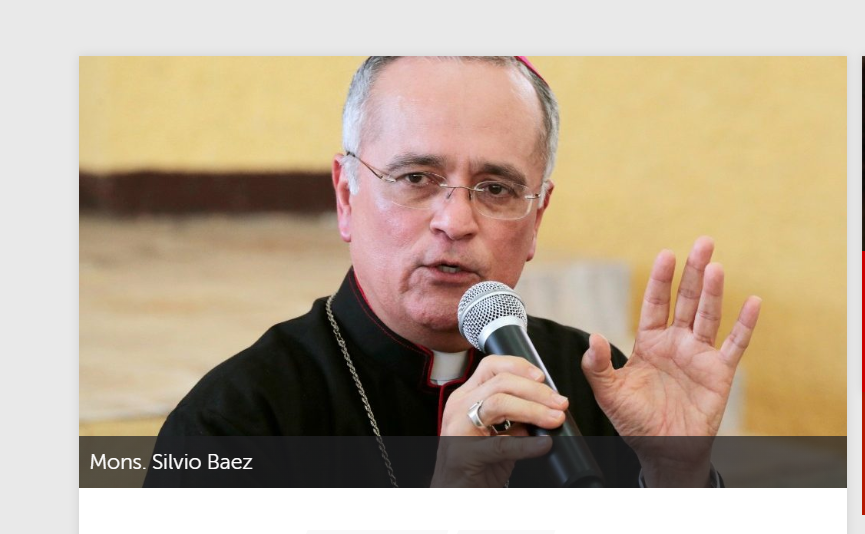 Mgr Silvio Baez © Vatican News