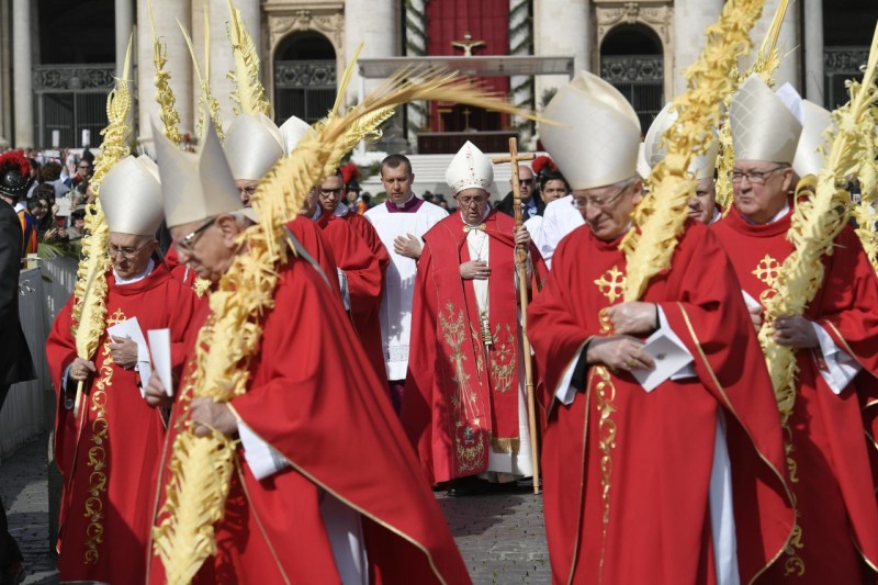 Messe des Rameaux, 14 avril 2019 © Vatican Media