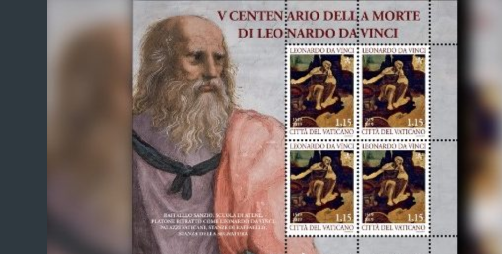 Timbres Léonard de Vinci © Vatican News