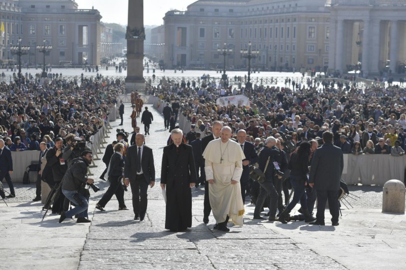 Audience générale du 17 avril 2019 © Vatican Media
