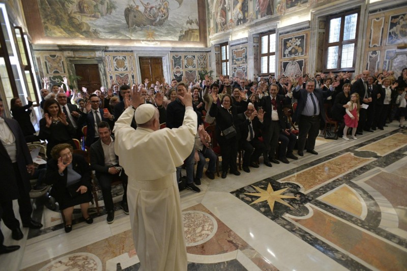 Association italienne des sourds © Vatican Media