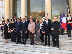 Délégation de l'UNESCO à l'Elysée © ItalyMFA