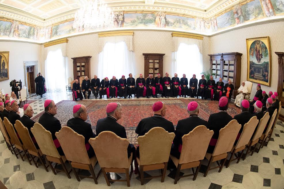 Ad limina des évêques d'Argentine © Vatican Media