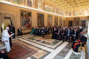 Industrie minière, 3 mai 2019 © Vatican Media