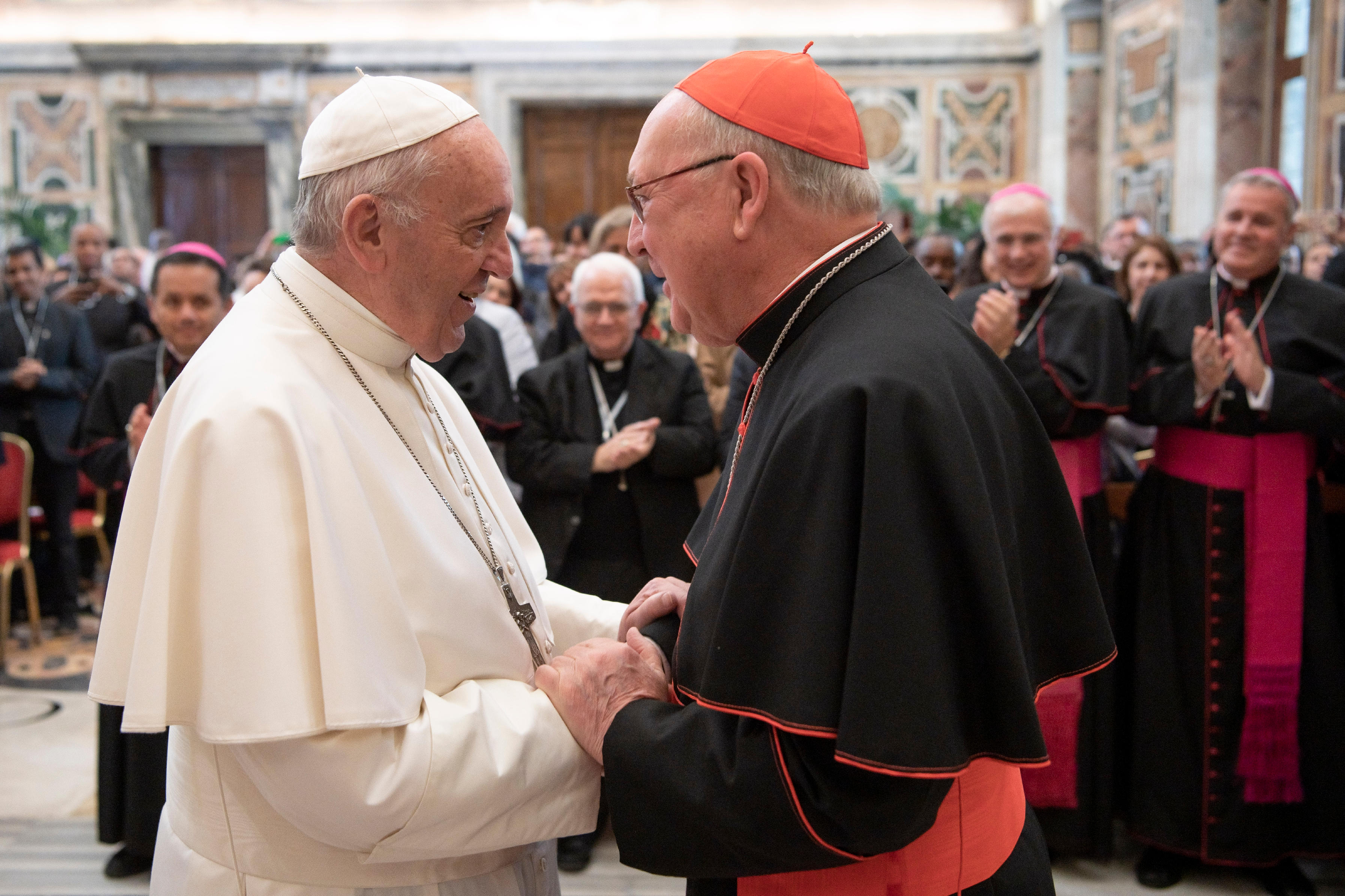 Cardinal Farrell, congrès du Dicastère pour les laïc, la famille et la vie © Vatican Media