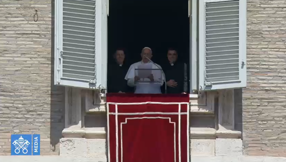 Regina Caeli du 12 mai 2019, capture Vatican Media