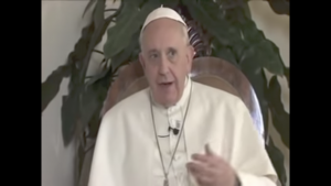 Interview de Valentina Alazraki (Televisa) © capture de Zenit / Televisa YouTube